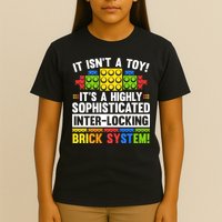 Master Builder Bricks Blocks Play Toys T-Shirt