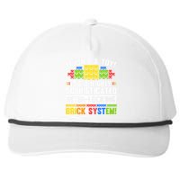 Master Builder Bricks Blocks Play Toys Snapback Five-Panel Rope Hat