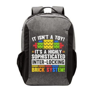 Master Builder Bricks Blocks Play Toys Vector Backpack
