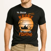 My Broom Broke So Now I Go Fishing Performance Shirt
