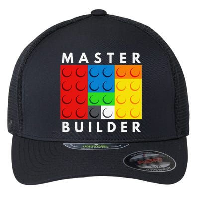 Master Builder Building Blocks Brick Builders Toys Present Flexfit Unipanel Trucker Cap