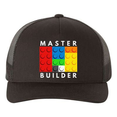 Master Builder Building Blocks Brick Builders Toys Present Yupoong Adult 5-Panel Trucker Hat