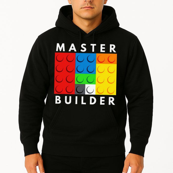 Master Builder Building Blocks Brick Builders Toys Present Hoodie
