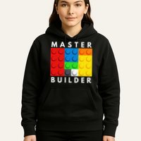Master Builder Building Blocks Brick Builders Toys Present Hoodie