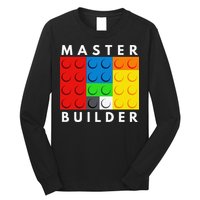 Master Builder Building Blocks Brick Builders Toys Present Long Sleeve Shirt
