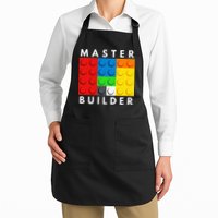 Master Builder Building Blocks Brick Builders Toys Present Apron