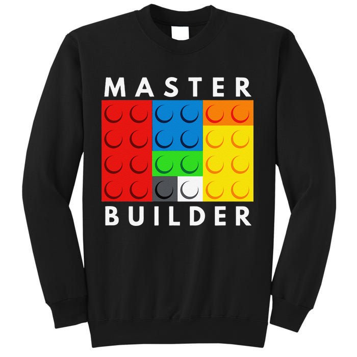 Master Builder Building Blocks Brick Builders Toys Present Sweatshirt