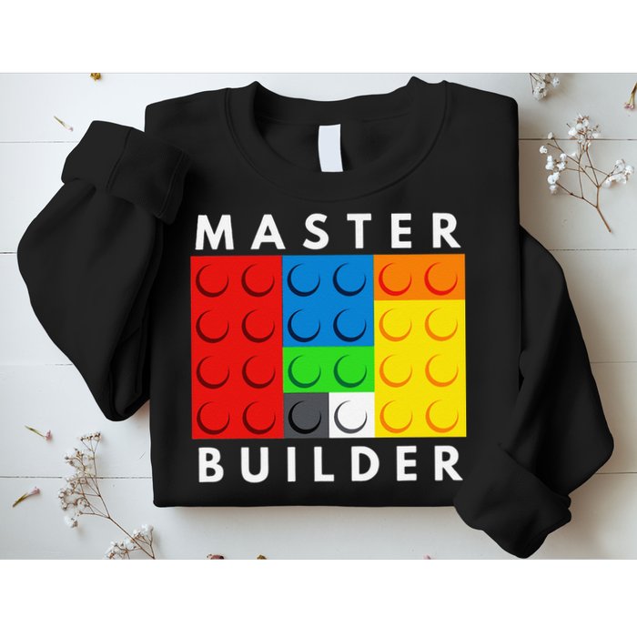 Master Builder Building Blocks Brick Builders Toys Present Sweatshirt