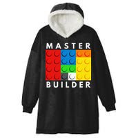 Master Builder Building Blocks Brick Builders Toys Present Hooded Wearable Blanket