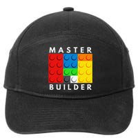 Master Builder Building Blocks Brick Builders Toys Present 7-Panel Snapback Hat