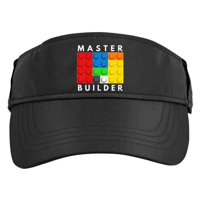 Master Builder Building Blocks Brick Builders Toys Present Adult Drive Performance Visor