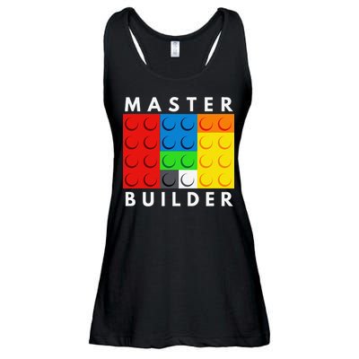 Master Builder Building Blocks Brick Builders Toys Present Ladies Essential Flowy Tank