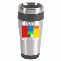 Master Builder Building Blocks Brick Builders Toys Present 16oz Travel Tumbler