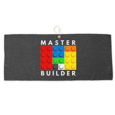Master Builder Building Blocks Brick Builders Toys Present Large Microfiber Waffle Golf Towel