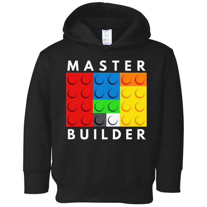 Master Builder Building Blocks Brick Builders Toys Present Toddler Hoodie