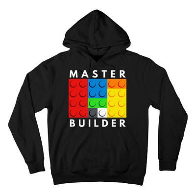 Master Builder Building Blocks Brick Builders Toys Present Tall Hoodie
