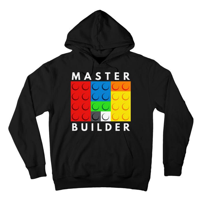 Master Builder Building Blocks Brick Builders Toys Present Tall Hoodie