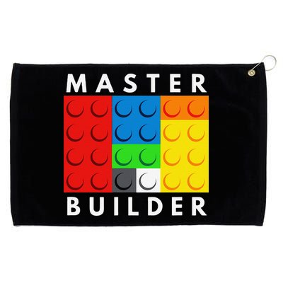 Master Builder Building Blocks Brick Builders Toys Present Grommeted Golf Towel