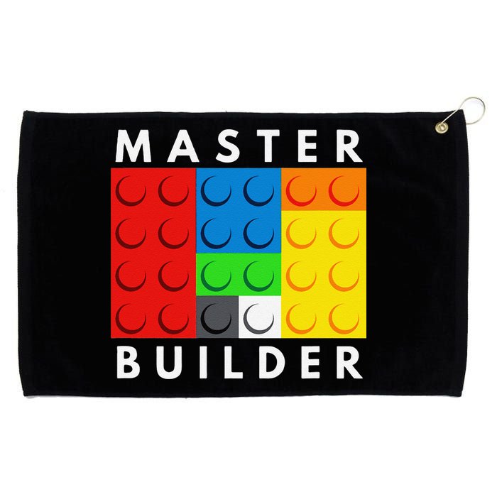 Master Builder Building Blocks Brick Builders Toys Present Grommeted Golf Towel