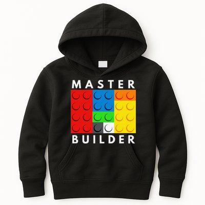 Master Builder Building Blocks Brick Builders Toys Present Kids Hoodie