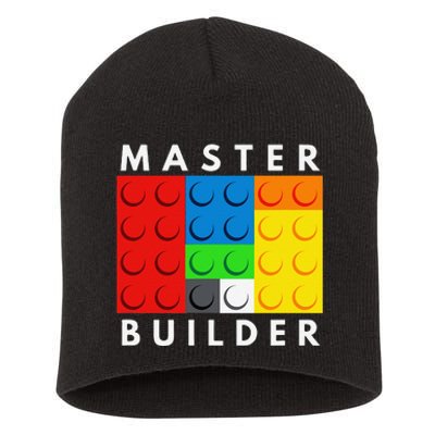 Master Builder Building Blocks Brick Builders Toys Present Short Acrylic Beanie