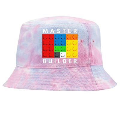 Master Builder Building Blocks Brick Builders Toys Present Tie-Dyed Bucket Hat