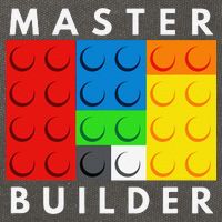 Master Builder Building Blocks Brick Builders Toys Present Cotton Canvas Backpack