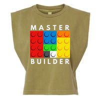 Master Builder Building Blocks Brick Builders Toys Present Garment-Dyed Women's Muscle Tee