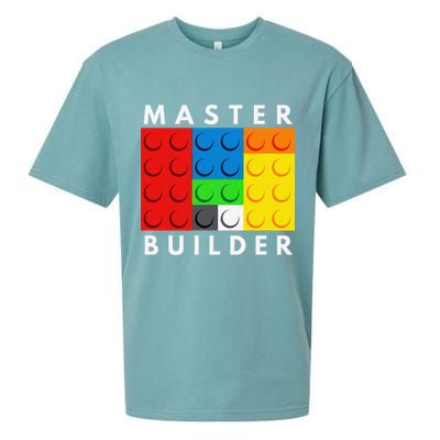 Master Builder Building Blocks Brick Builders Toys Present Sueded Cloud Jersey T-Shirt
