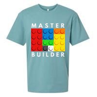 Master Builder Building Blocks Brick Builders Toys Present Sueded Cloud Jersey T-Shirt