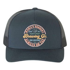 Mama's Boobery Brewing Co New Mom Breastfeeding Funny Yupoong Adult 5-Panel Trucker Hat