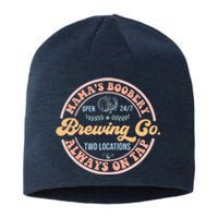 Mama's Boobery Brewing Co New Mom Breastfeeding Funny Sustainable Beanie