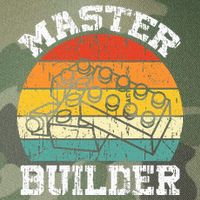 Master Builder Building Blocks Brick Toy Master Builder Legacy Tie Dye Trucker Hat