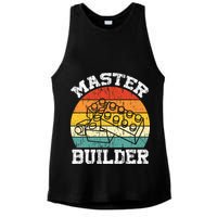 Master Builder Building Blocks Brick Toy Master Builder Ladies PosiCharge Tri-Blend Wicking Tank