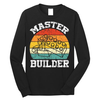 Master Builder Building Blocks Brick Toy Master Builder Long Sleeve Shirt