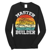 Master Builder Building Blocks Brick Toy Master Builder Long Sleeve Shirt