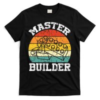 Master Builder Building Blocks Brick Toy Master Builder T-Shirt
