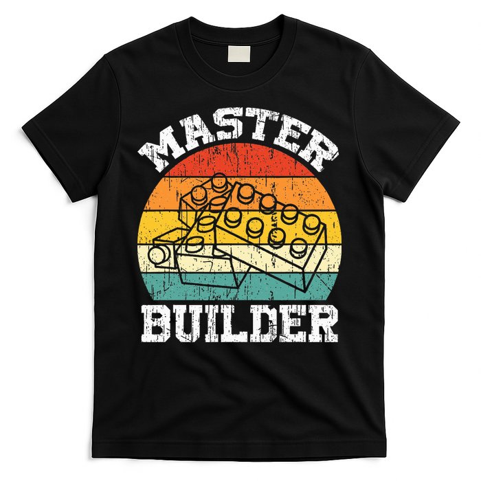 Master Builder Building Blocks Brick Toy Master Builder T-Shirt