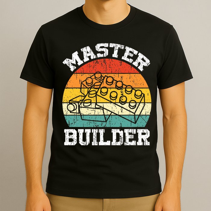 Master Builder Building Blocks Brick Toy Master Builder T-Shirt