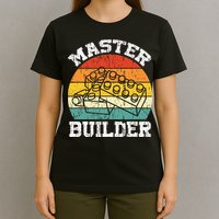 Master Builder Building Blocks Brick Toy Master Builder T-Shirt