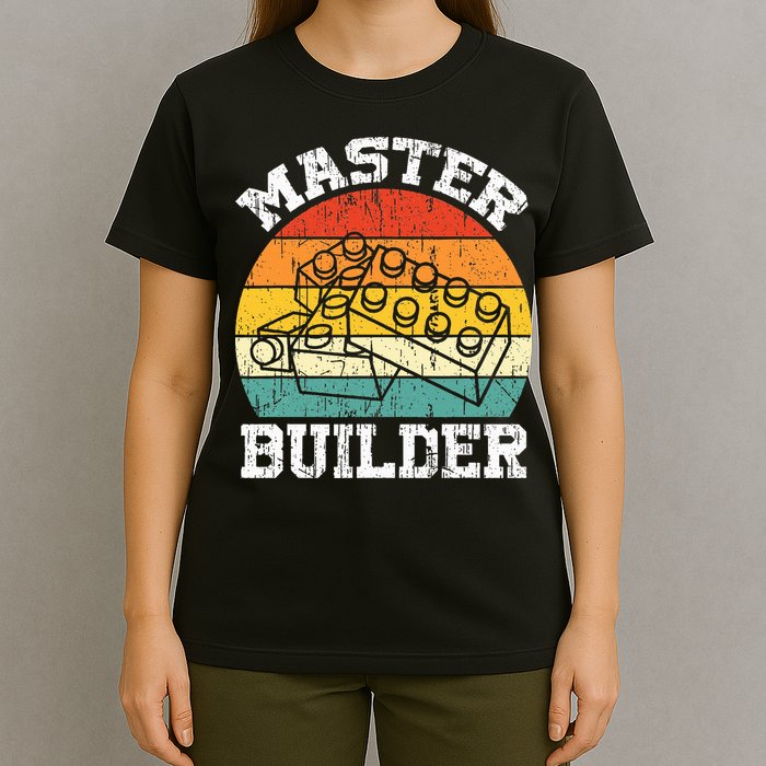 Master Builder Building Blocks Brick Toy Master Builder T-Shirt