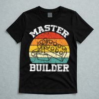 Master Builder Building Blocks Brick Toy Master Builder T-Shirt