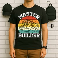 Master Builder Building Blocks Brick Toy Master Builder T-Shirt