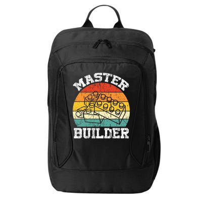 Master Builder Building Blocks Brick Toy Master Builder City Backpack