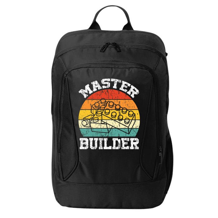 Master Builder Building Blocks Brick Toy Master Builder City Backpack