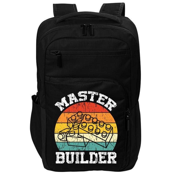 Master Builder Building Blocks Brick Toy Master Builder Impact Tech Backpack