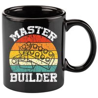 Master Builder Building Blocks Brick Toy Master Builder 11oz C Handle Ceramic Mug