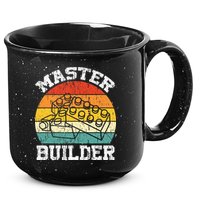 Master Builder Building Blocks Brick Toy Master Builder 15oz Campfire Ceramic Mug
