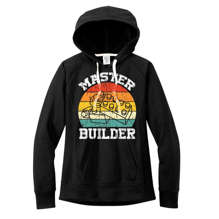 Master Builder Building Blocks Brick Toy Master Builder Women's Fleece Hoodie
