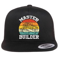 Master Builder Building Blocks Brick Toy Master Builder Flatbill Hat